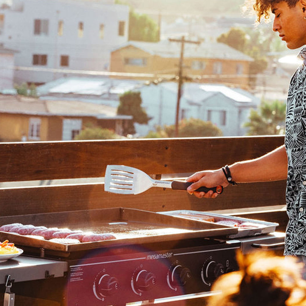 4-Burner Griddle Top Propane Gas Grill