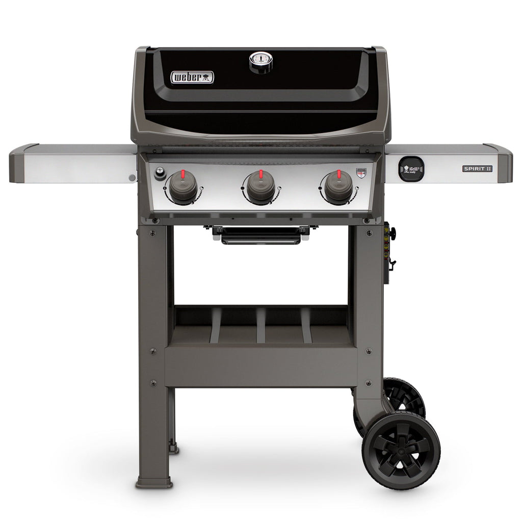 Spirit II E-310 Propane Gas Grill, Black