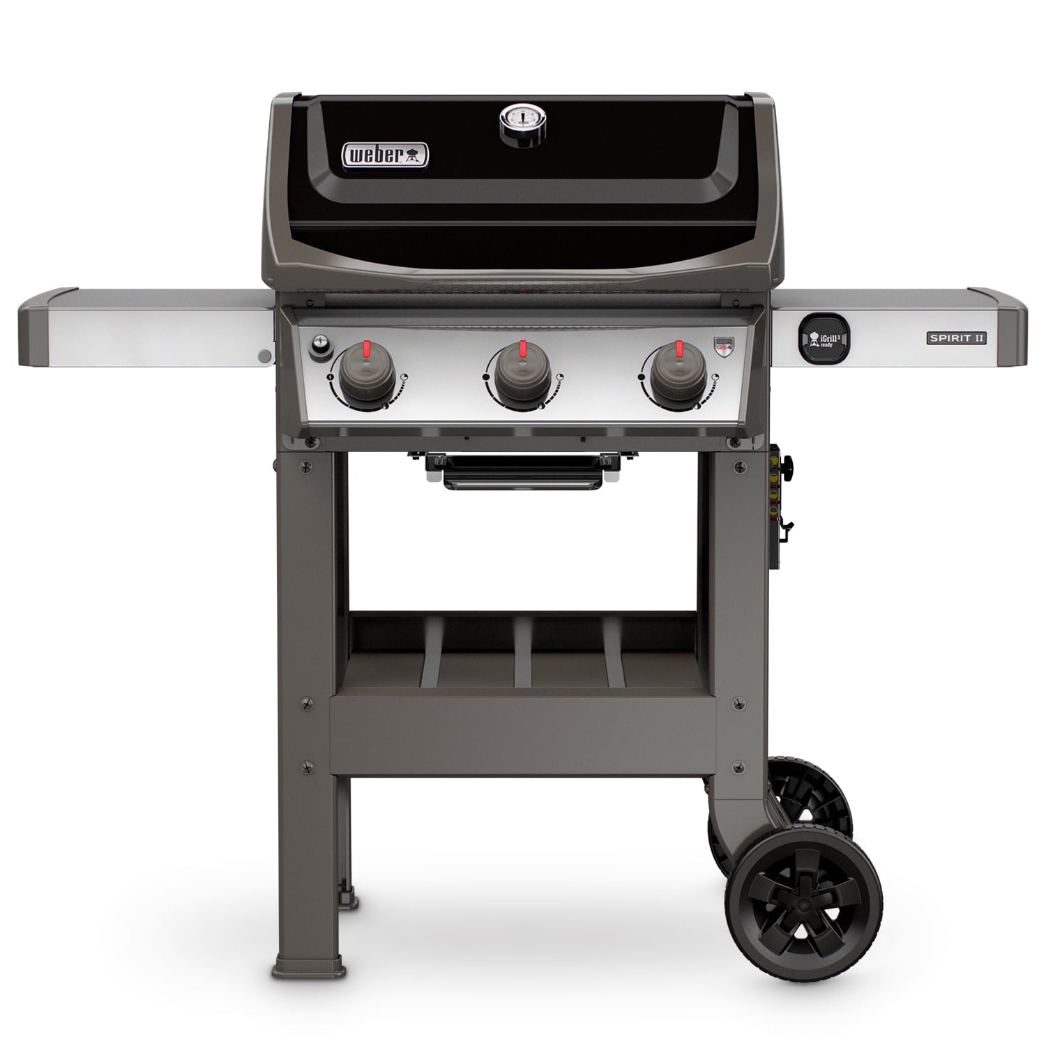 Spirit II E-310 Propane Gas Grill, Black