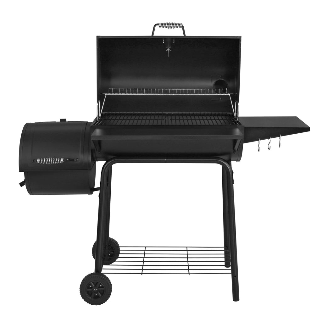 30" CC1830S Charcoal Grill with Offset Smoker