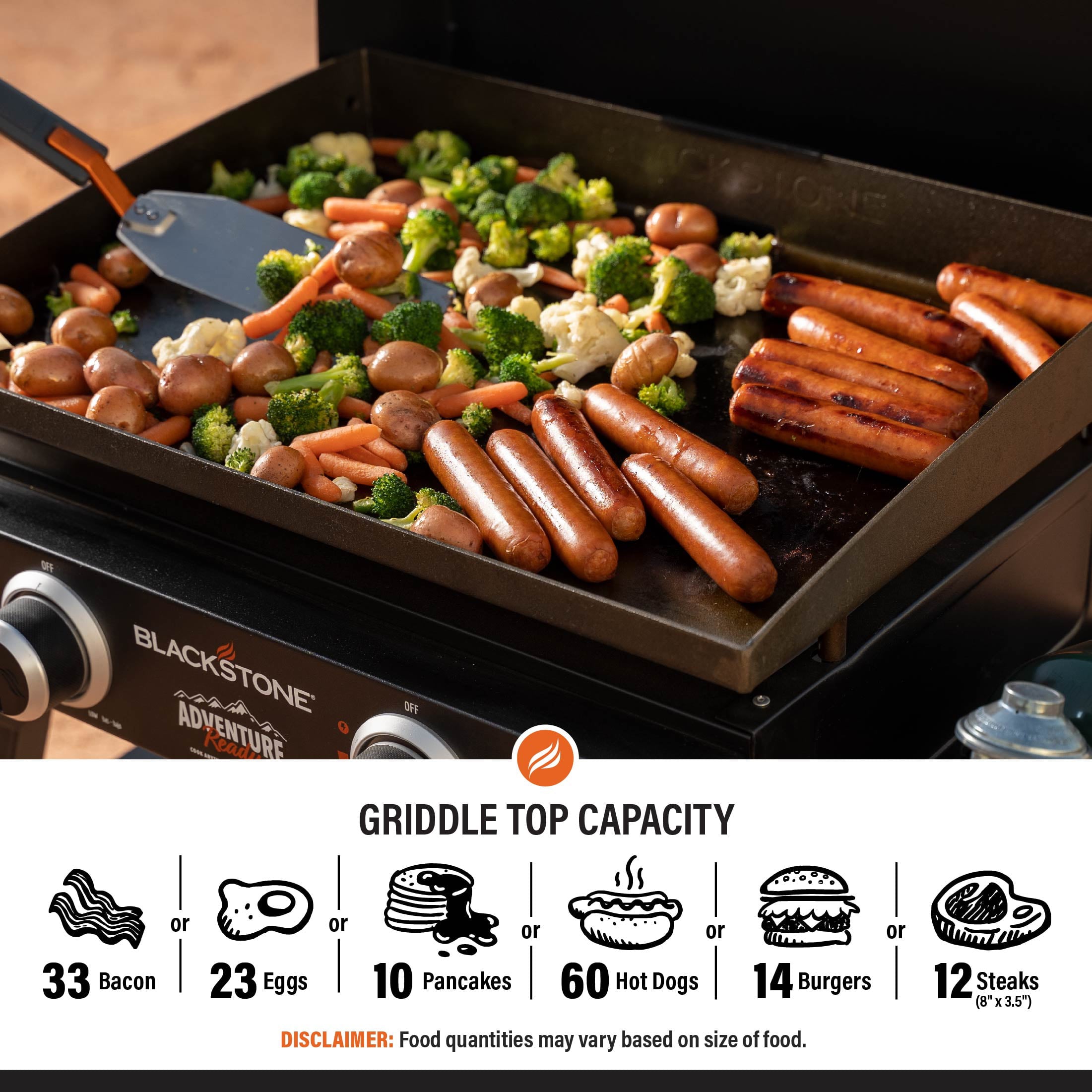 Blackstone Adventure Ready 22" Griddle with Stand and Adapter Hose
