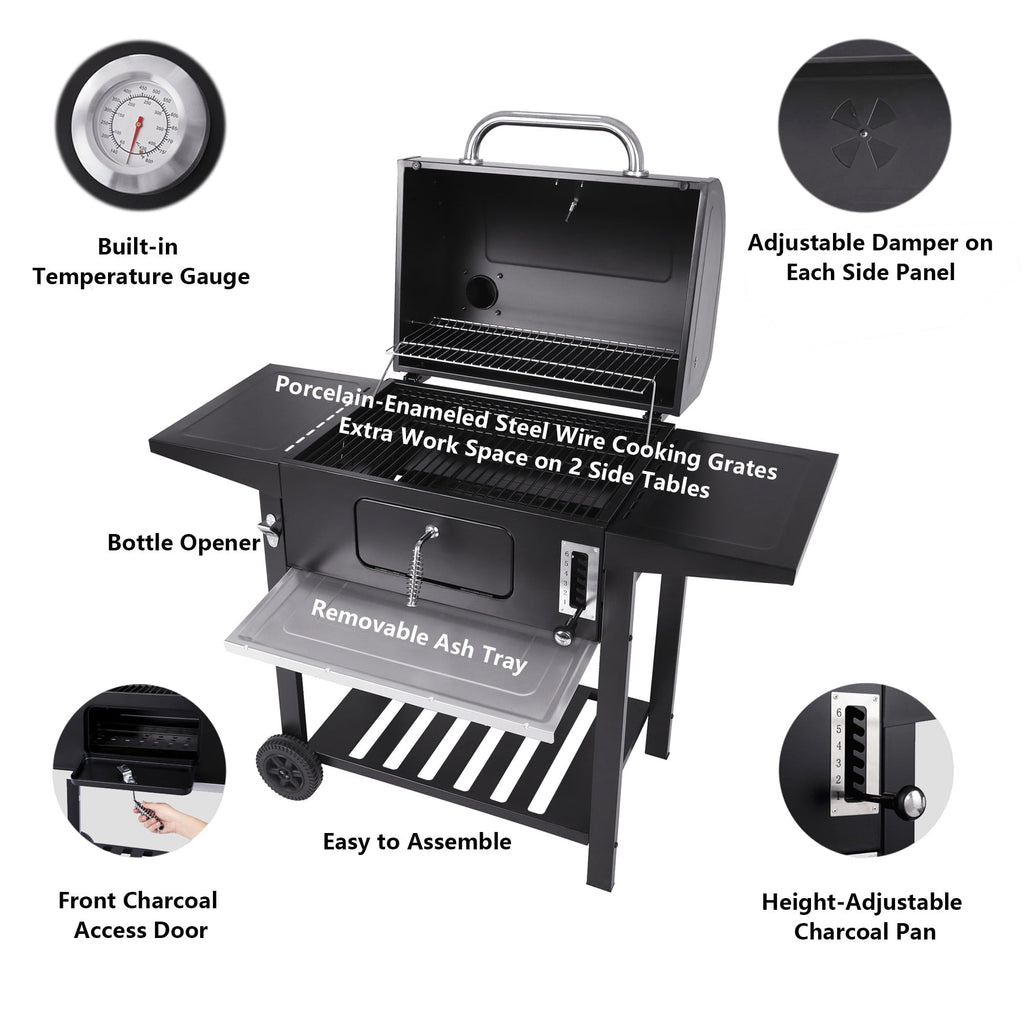 24" CD1824A Charcoal Grill