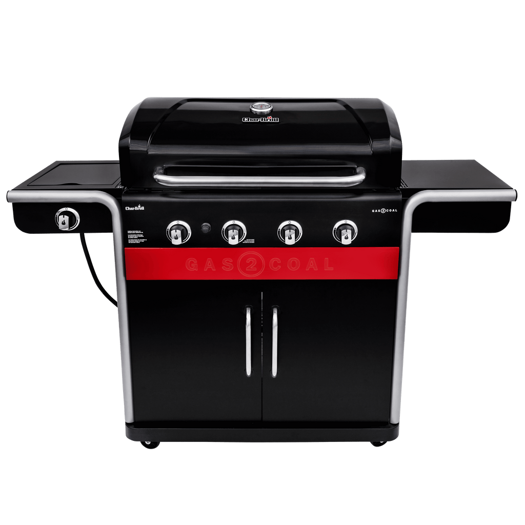 Char-Broil Gas2Coal 4-Burner LP Gas & Charcoal Outdoor Combination Grill