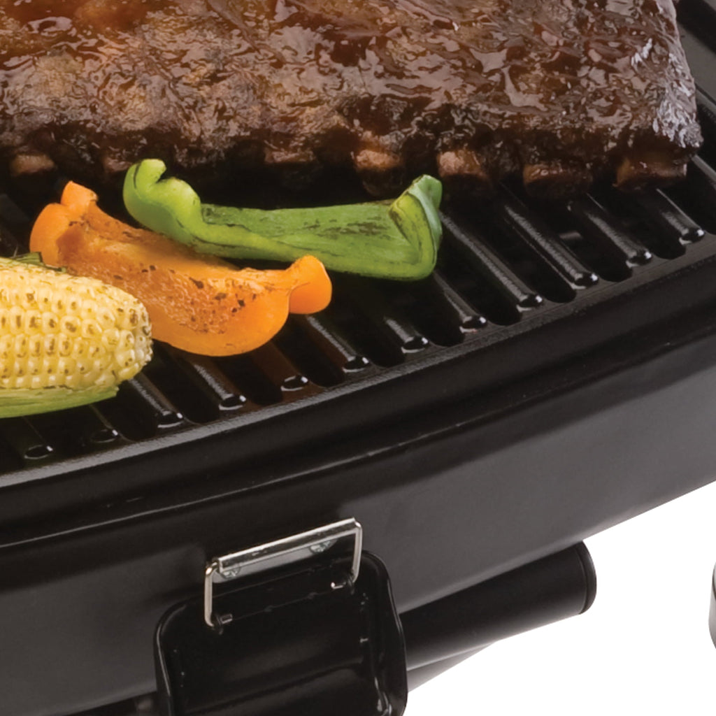 Portable Sportster 1-Burner Propane Grill with 11,000 BTUs, Red