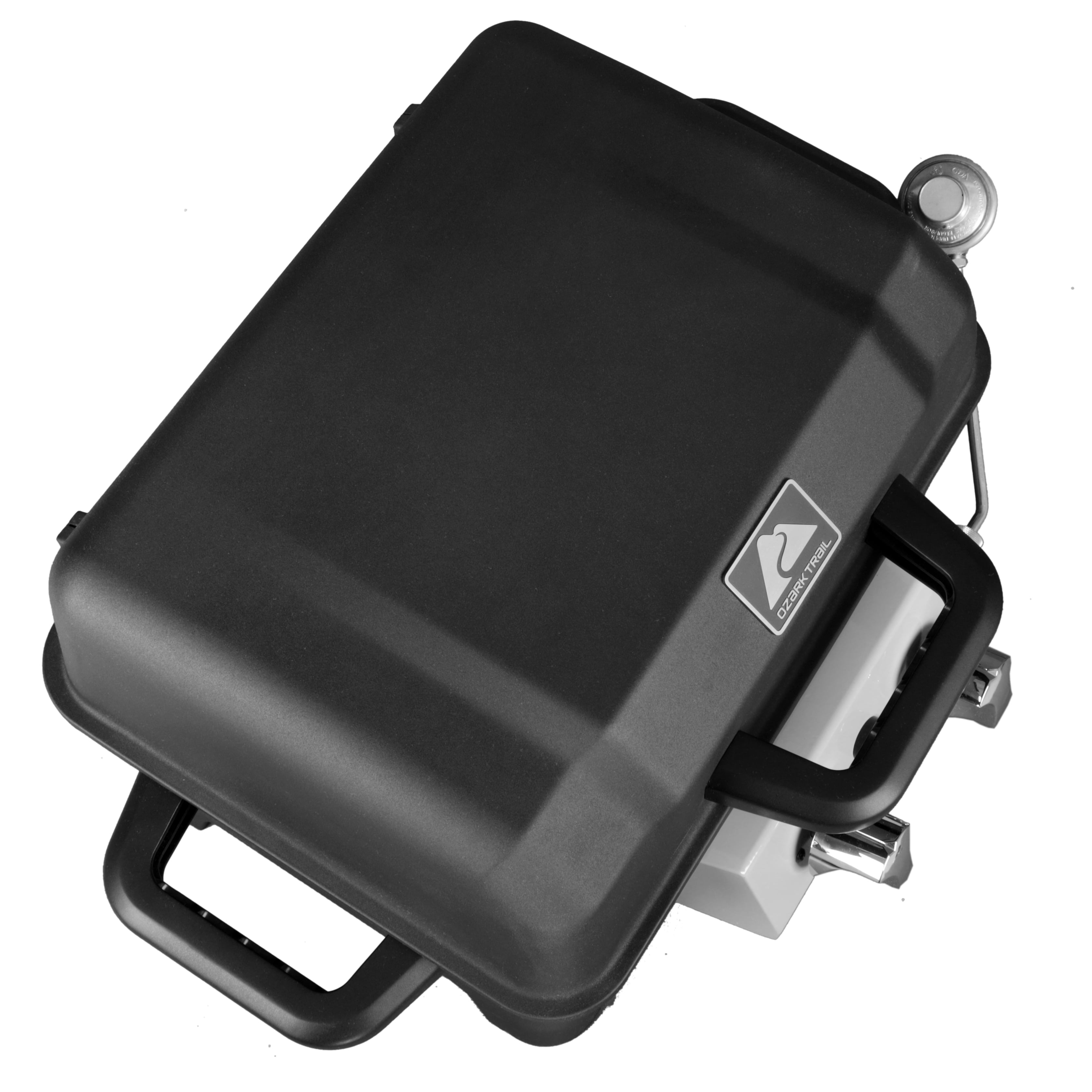 Trail 2 Burner Portable Propane Gas Grill, GBT2226W, Black