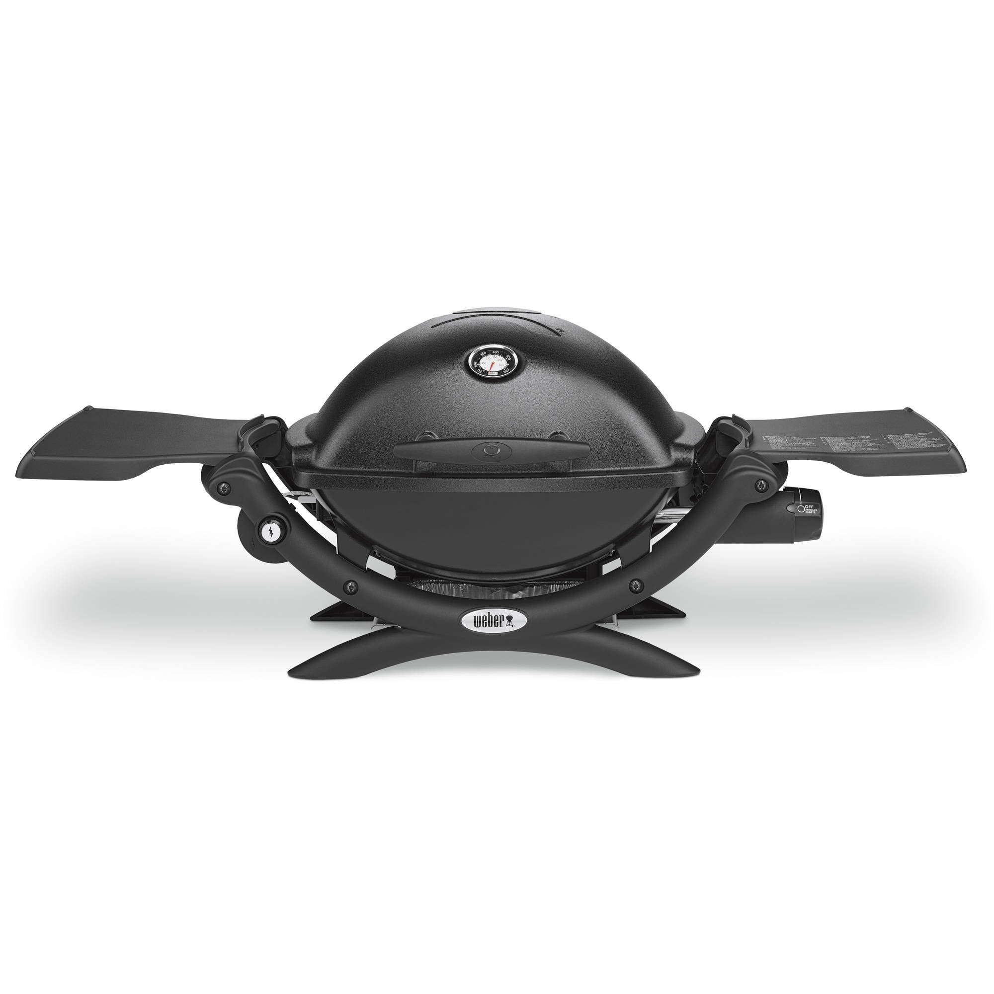 Q 1200 Portable Gas Grill, Black