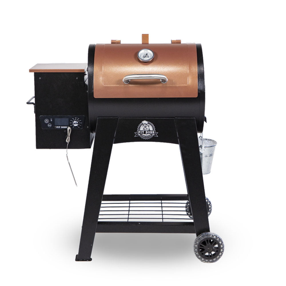 Lexington 540 Sq. In. Wood Pellet Grill With Flame Broiler and Meat Probe