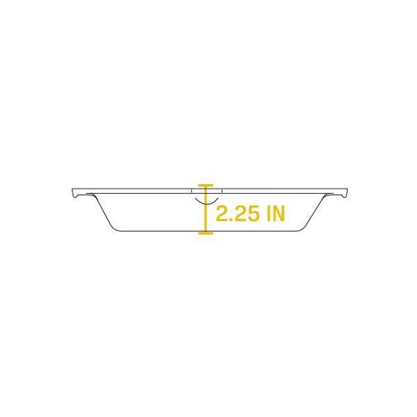 12 in. Cast Iron Skillet in Black with Dual Handles