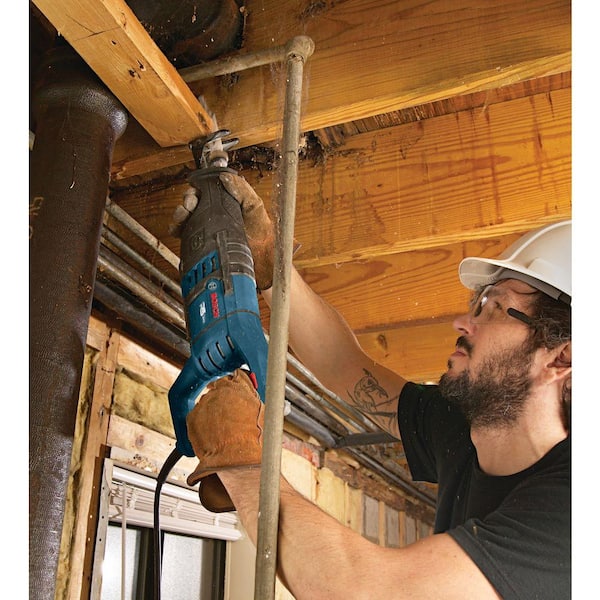 14 Amp Corded 1-1/8 in. Variable Speed Stroke Reciprocating Saw with Carrying Bag and Vibration Control