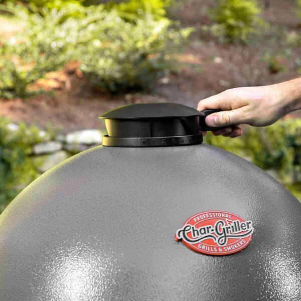 Akorn Auto-Kamado 20-inch Digital WiFi Charcoal Grill in Gray