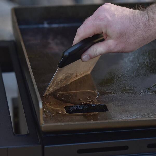 4-Burner Propane Gas Griddle in Black
