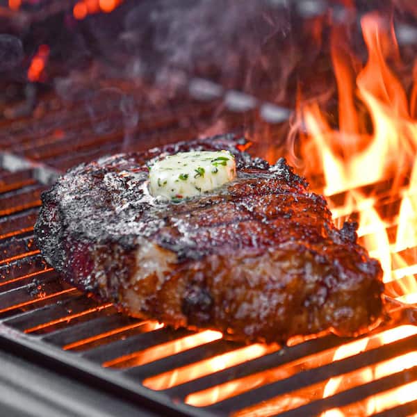 Flavor Pro 4-Burner Propane, Wood Gas Grill with Multi-Fuel Flavor Drawer in Silver