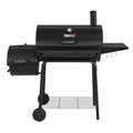 30" CC1830S Charcoal Grill with Offset Smoker