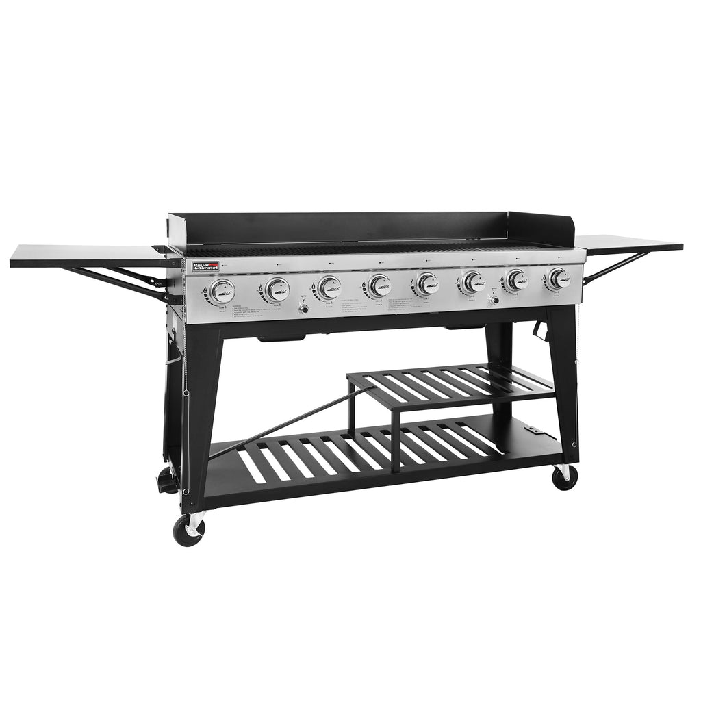 GB8001 8-Burner BBQ Gas Propane Grill Outdoor Large Party