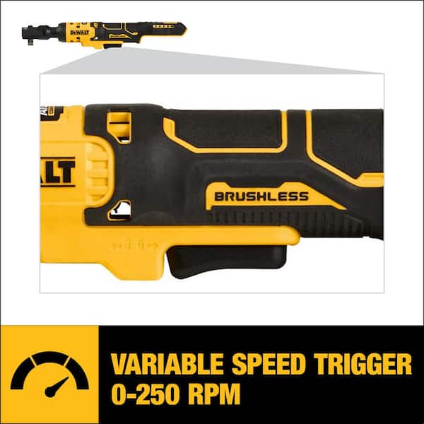 ATOMIC 20V MAX Cordless 3/8 in. Ratchet (Tool Only)