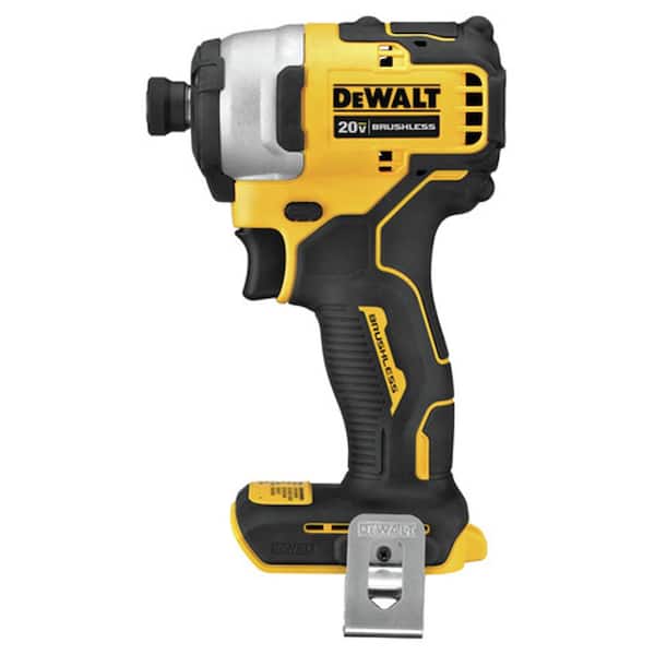 ATOMIC 20V Max Lithium-Ion Brushless Cordless Compact 1/4 in. Impact Driver Kit with 2.0Ah Battery, Charger and Bag