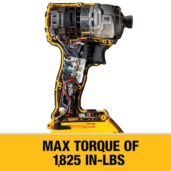 20V MAX XR Cordless Brushless 3-Speed 1/4 in. Impact Driver (Tool Only)