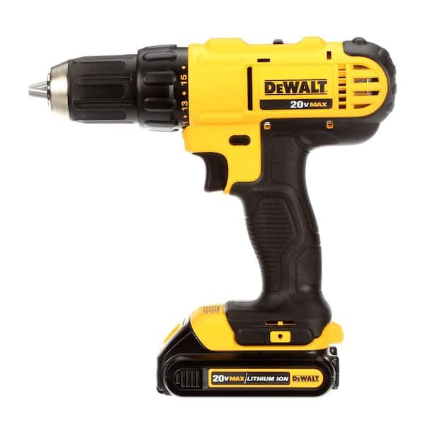 20V MAX Cordless 1/2 in. Drill/Driver, (2) 20V 1.3Ah Batteries, Charger and Bag