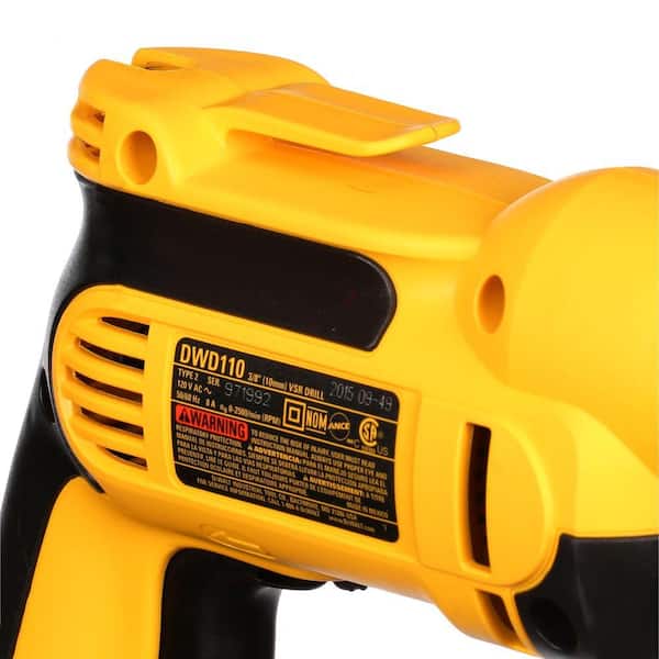 8 Amp Corded 3/8 in. Variable Speed Drill
