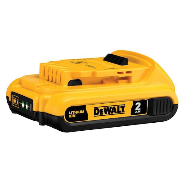 20V MAX Compact Lithium-Ion 2.0Ah Battery Pack (2 Pack)