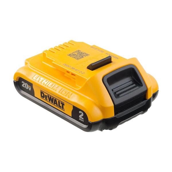 20V MAX Compact Lithium-Ion 2.0Ah Battery Pack (2 Pack)