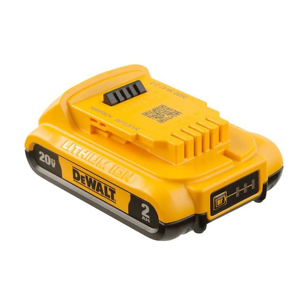 20V MAX Compact Lithium-Ion 2.0Ah Battery Pack (2 Pack)