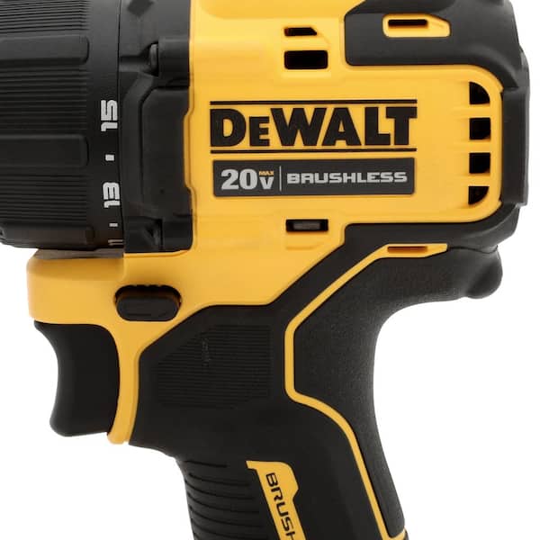 ATOMIC 20V MAX Cordless Brushless Compact Drill/Impact 2 Tool Combo Kit with (2) 1.3Ah Batteries, Charger, and Bag