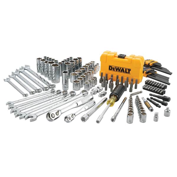 ATOMIC 20V MAX Cordless Compact Drill/Impact 2 Tool Combo Kit, Mech Tool Set (142-PC), and (2) 1.3Ah Batteries