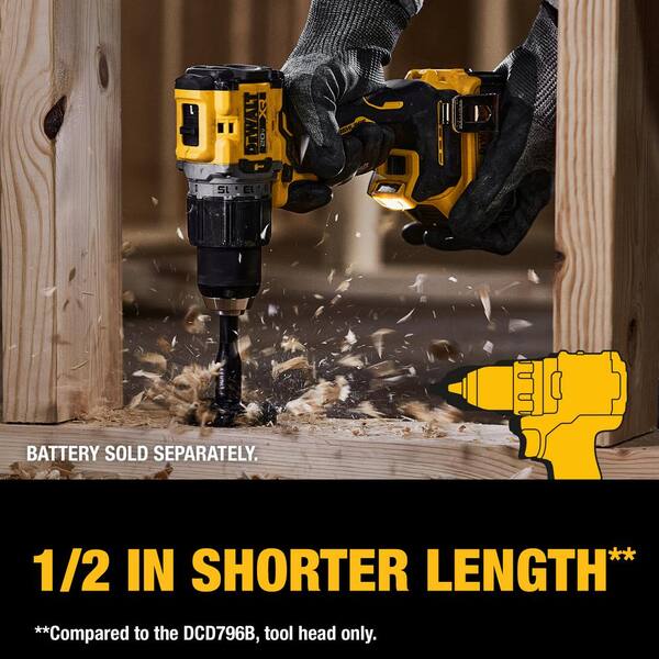 20V MAX Lithium-Ion Cordless Brushless 4 Tool Combo Kit and ATOMIC 20V MAX Brushless 5/8 in. SDS PLUS Hammer Drill