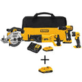 20V MAX Cordless Combo Kit and (3) 20V 2.0Ah Batteries and Charger