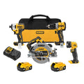 20V MAX Cordless 4 Tool Combo Kit with (2) 5.0Ah Batteries and Charger