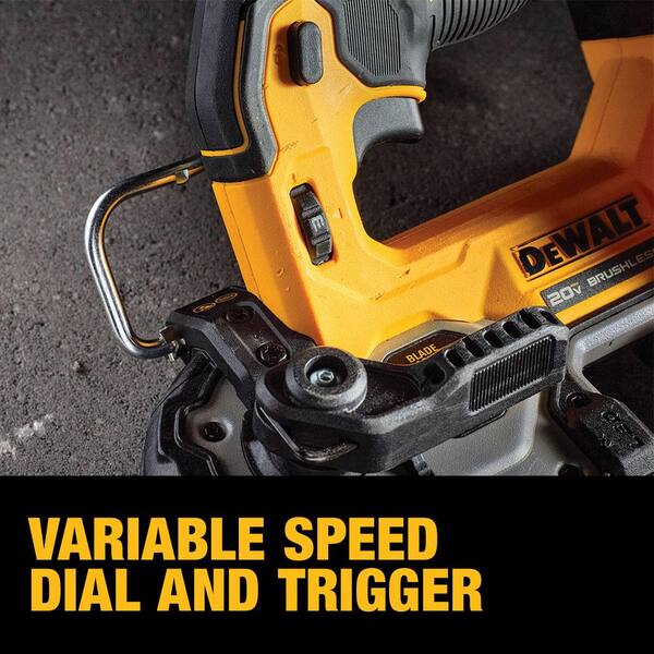 ATOMIC 20V MAX Cordless Brushless 4 Tool Combo Kit and ATOMIC 20V MAX Cordless Brushless Compact 1-3/4 in. Bandsaw