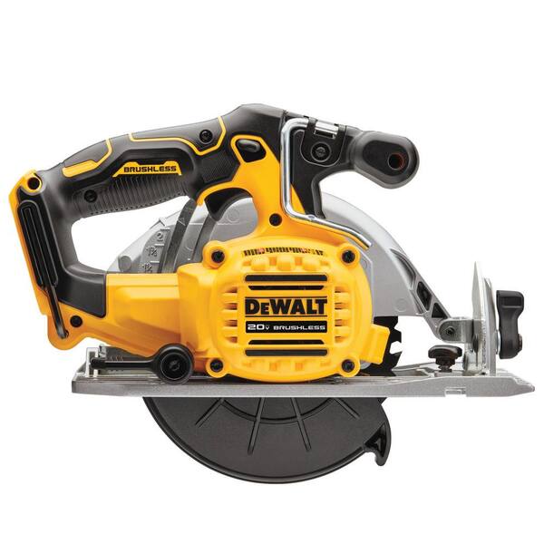 ATOMIC 20V MAX Lithium-Ion Cordless Brushless 4 Tool Combo Kit and 20V MAX Cordless Brushless 6.5 in. Circular Saw