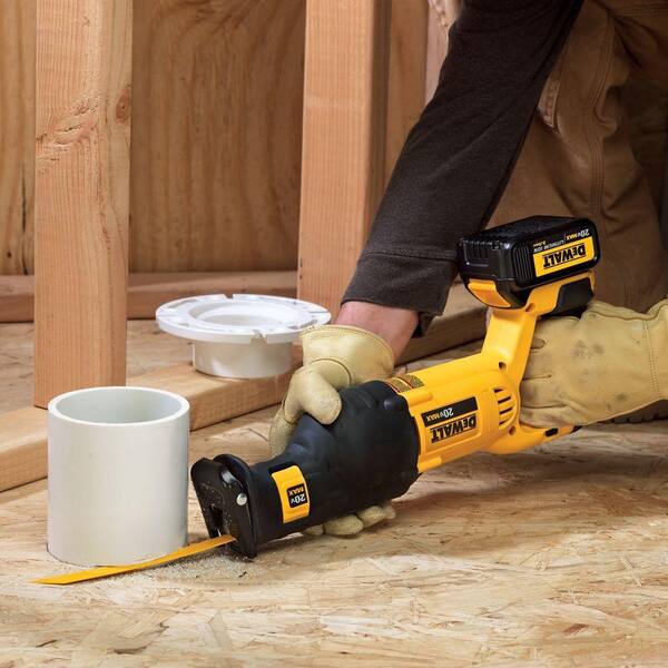 20V MAX Cordless Reciprocating Saw, (1) 20V 6.0Ah and (1) 20V 4.0Ah Batteries, and Charger