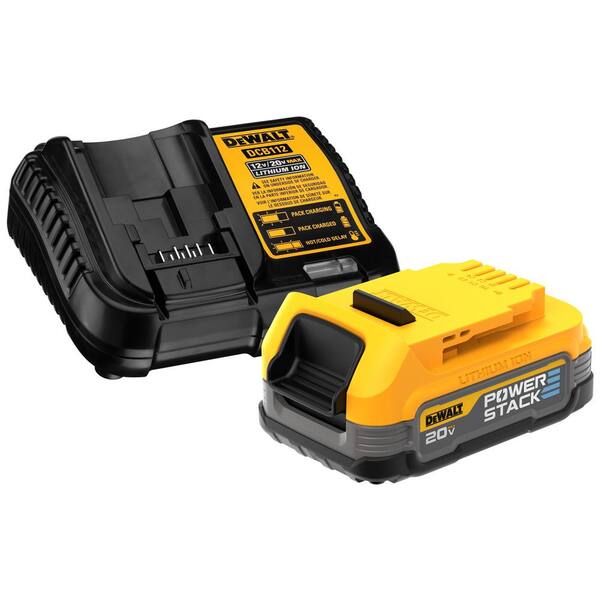 ATOMIC 20V MAX Cordless Brushless Compact Reciprocating Saw and 20V POWERSTACK Compact Battery Starter Kit