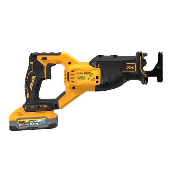20V MAX Lithium-Ion Cordless Brushless Reciprocating Saw Kit with 5.0Ah POWERSTACK Battery and Charger