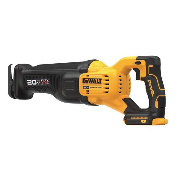 20V MAX Lithium Ion Cordless Brushless Reciprocating Saw with FLEXVOLT Advantage and FLEXVOLT 6.0Ah Battery