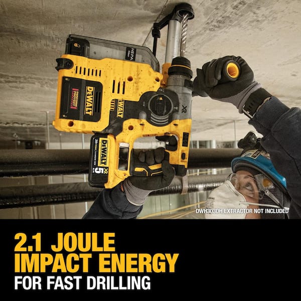 20V MAX XR Cordless Brushless 1 in. SDS Plus L-Shape Rotary Hammer (Tool Only)