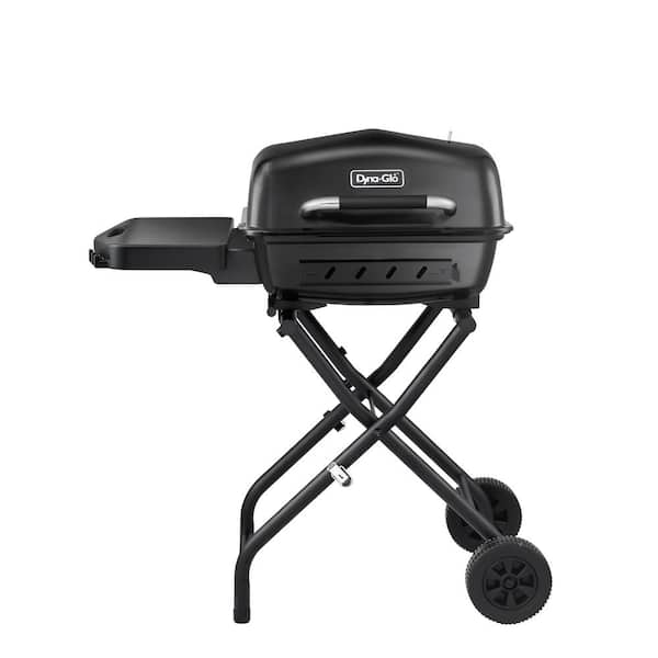 Portable Charcoal Grill in Black