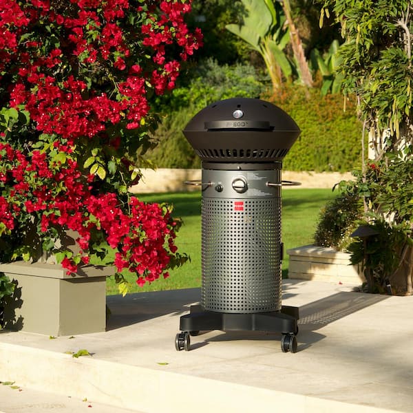 Element Hinged 2-Burner Propane Gas Grill in Gray