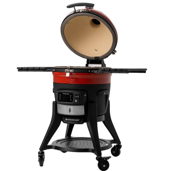 Konnected Joe 18 in. Digital Charcoal Grill and Smoker with Auto-Ignition and Wi-Fi Temperature Control