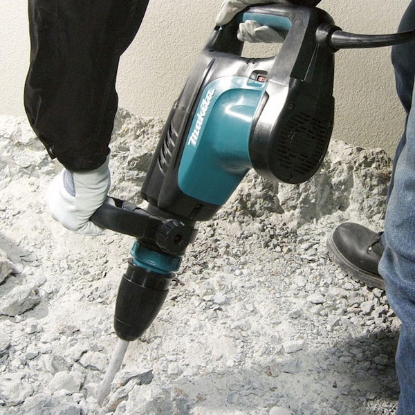 14 Amp SDS-MAX Corded Variable Speed 20 lb. Demolition Hammer w/ Soft Start, Side Handle, Bull Point and Hard Case