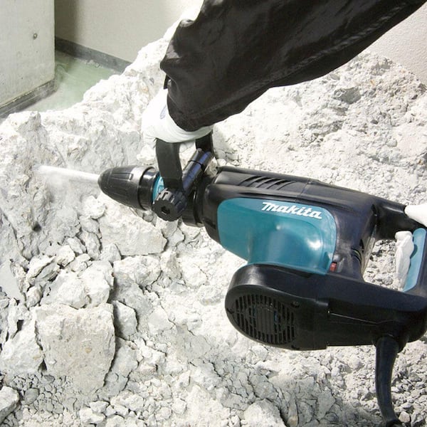 14 Amp SDS-MAX Corded Variable Speed 20 lb. Demolition Hammer w/ Soft Start, Side Handle, Bull Point and Hard Case