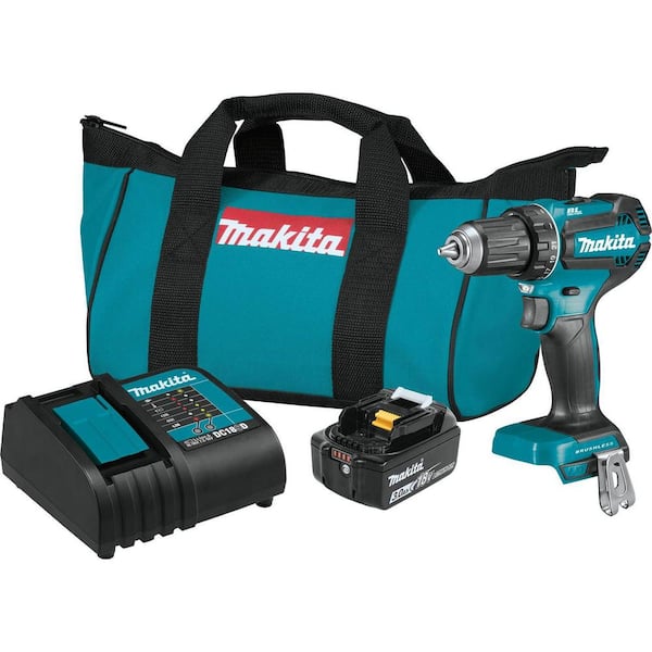 18V LXT Lithium-Ion Brushless Cordless 1/2 in. Driver-Drill Kit, 3.0Ah