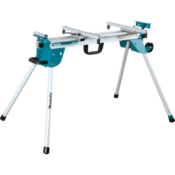 15 Amp 10 in. Dual Bevel Sliding Compound Miter Saw with Laser/Bonus Compact Folding Miter Saw Stand