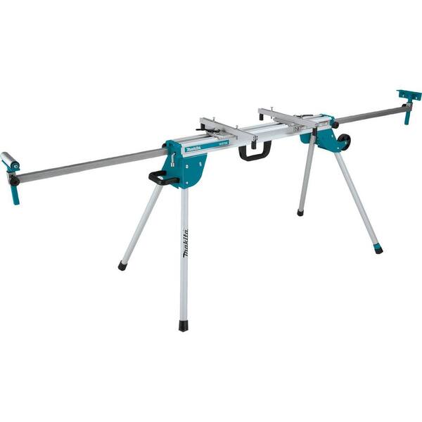 15 Amp 10 in. Dual Bevel Sliding Compound Miter Saw with Laser/Bonus Compact Folding Miter Saw Stand