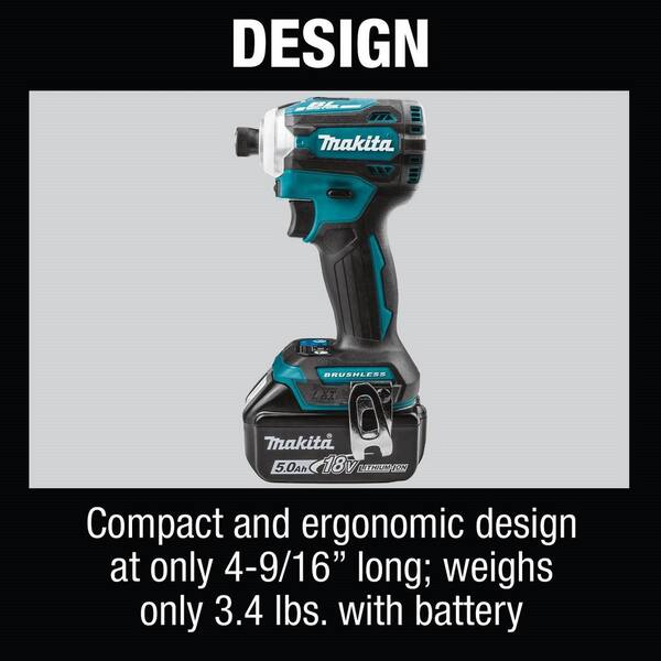 18V LXT Lithium-ion Brushless 2-pc Combo Kit 5.0Ah with bonus 18V LXT 6-1/2 in. Circular Saw and 18V LXT Jig Saw
