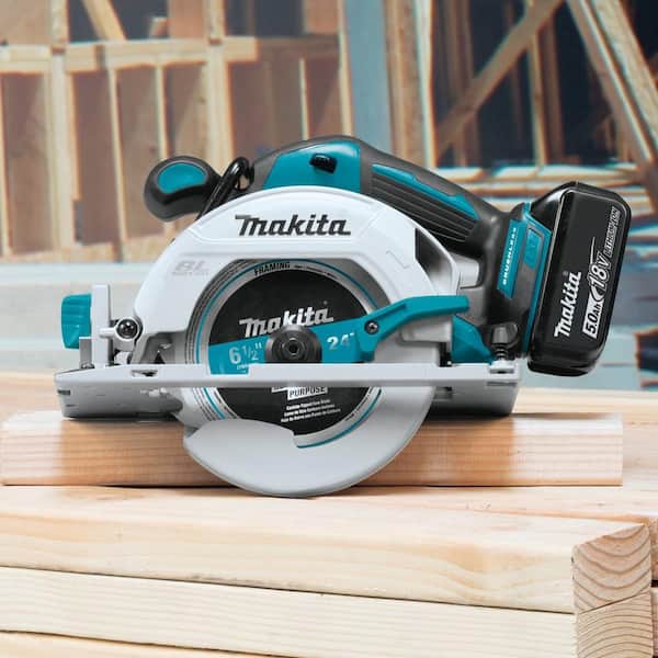 18V LXT Lithium-Ion Brushless Cordless Combo Kit Hammer Drill/ Impact Driver/ Circular Saw/ Flashlight