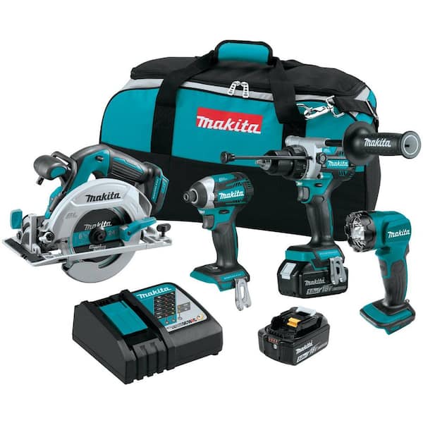 18V LXT Lithium-Ion Brushless Cordless Combo Kit 5.0Ah and 18V LXT Lithium-Ion Cordless Reciprocating Saw