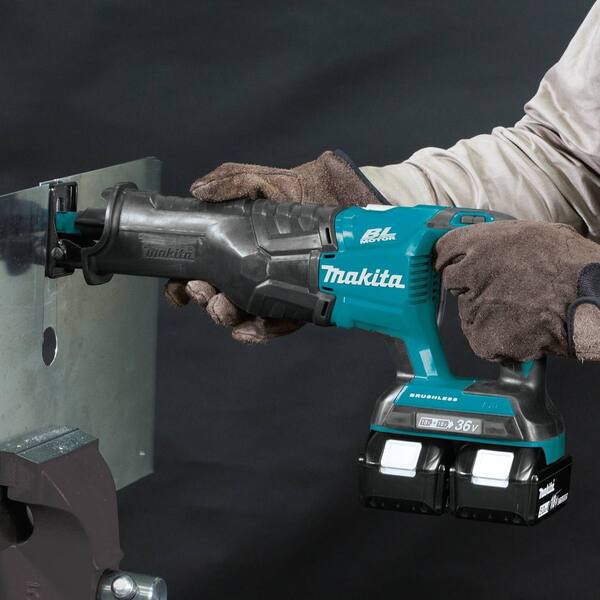 18V X2 LXT Lithium-Ion (36V) Brushless Cordless Reciprocating Saw Kit (5.0Ah) with 2 Batteries 5.0Ah and Charger